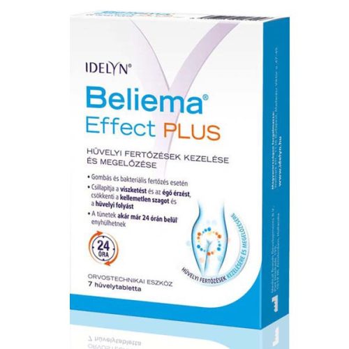 Idelyn Beliema Effect Plus hüvelytabletta (7 db)