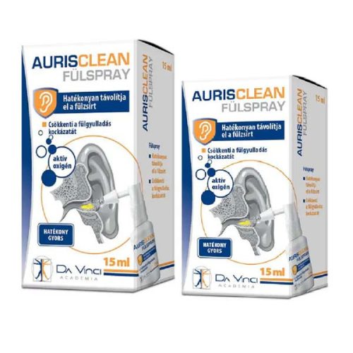 Aurisclean fülspray 15 ml + fülcsepp (15 ml)